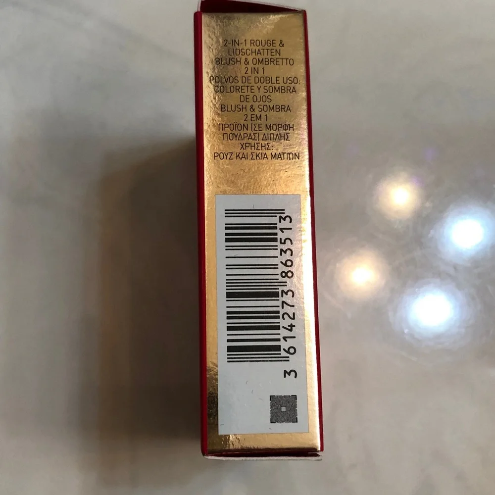 Valentino EYE2CHEEK Dual-Use Blush & Eyeshadow Shade 08 Roman Sky + Brush NIB